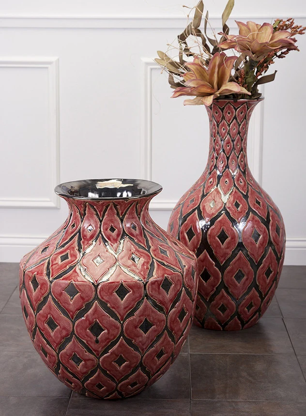 Ashley Oversized Wide Floor Vase - Image 2