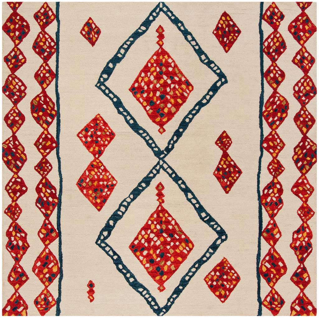 Aspen Ivory/Red/Multi Area Rug - Image 2