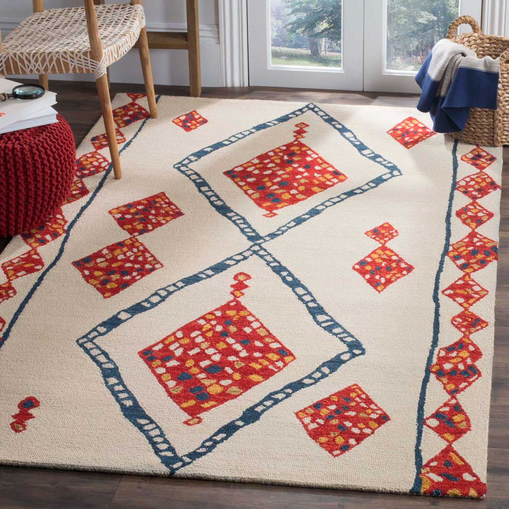 Aspen Ivory/Red/Multi Area Rug - Image 7