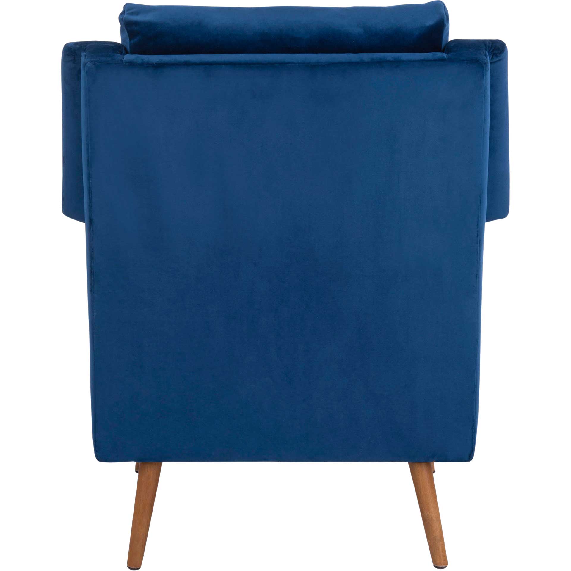Aspen Mid Century Arm Chair Navy/Natural - Image 4