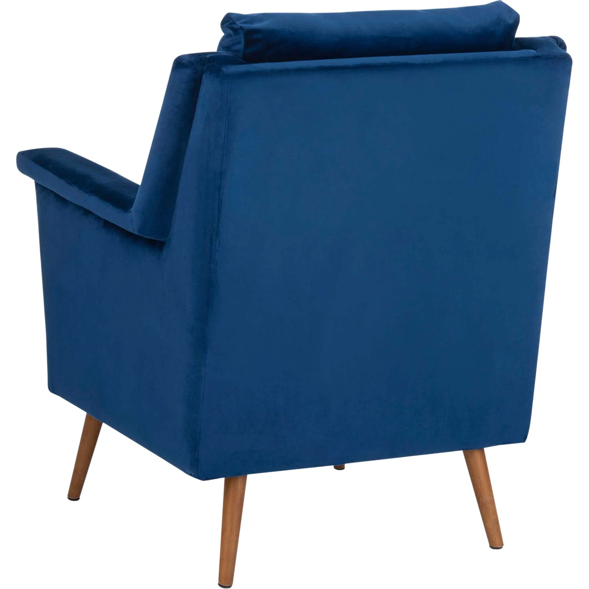 Aspen Mid Century Arm Chair Navy/Natural - Image 5