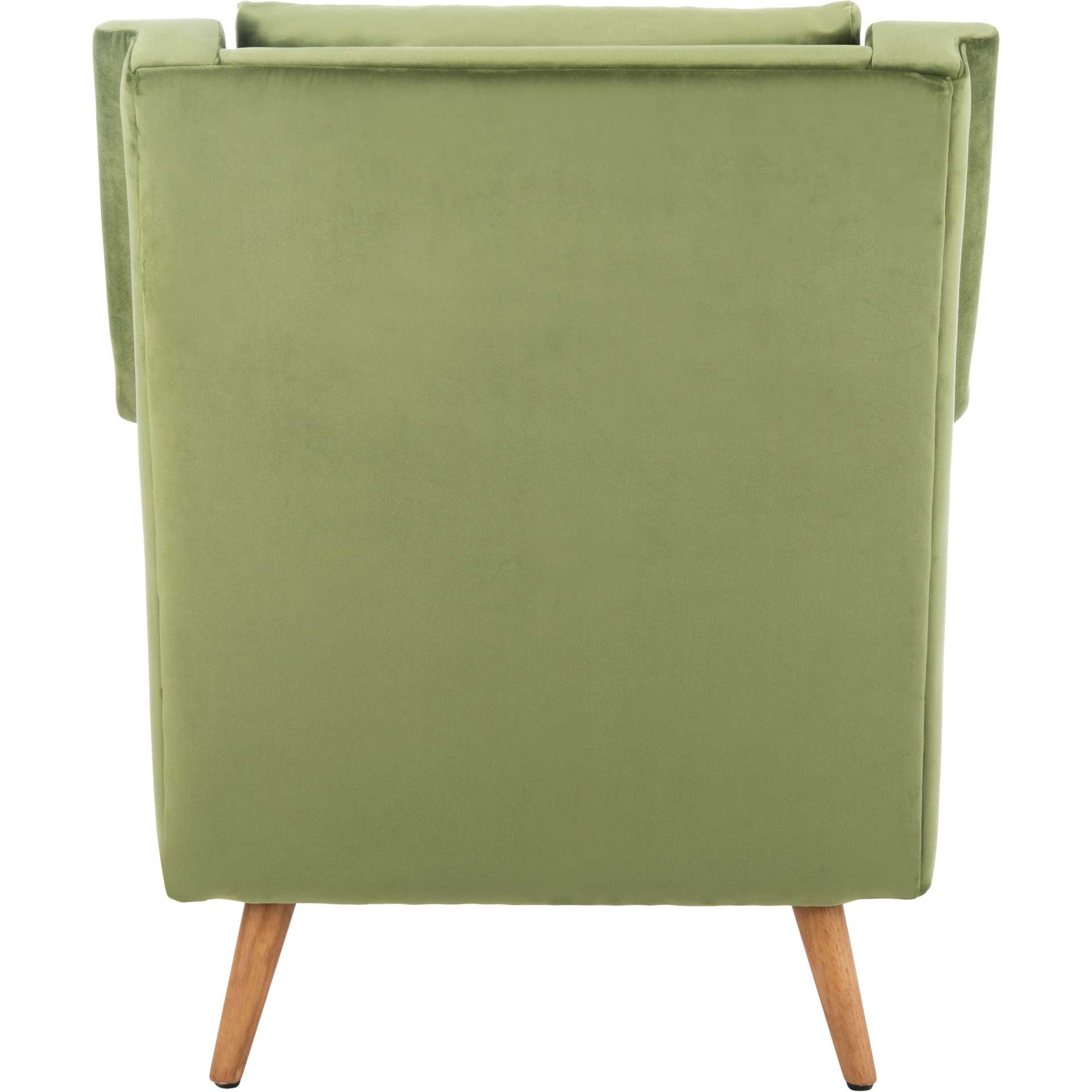 Aspen Mid Century Arm Chair Olive/Natural - Image 4