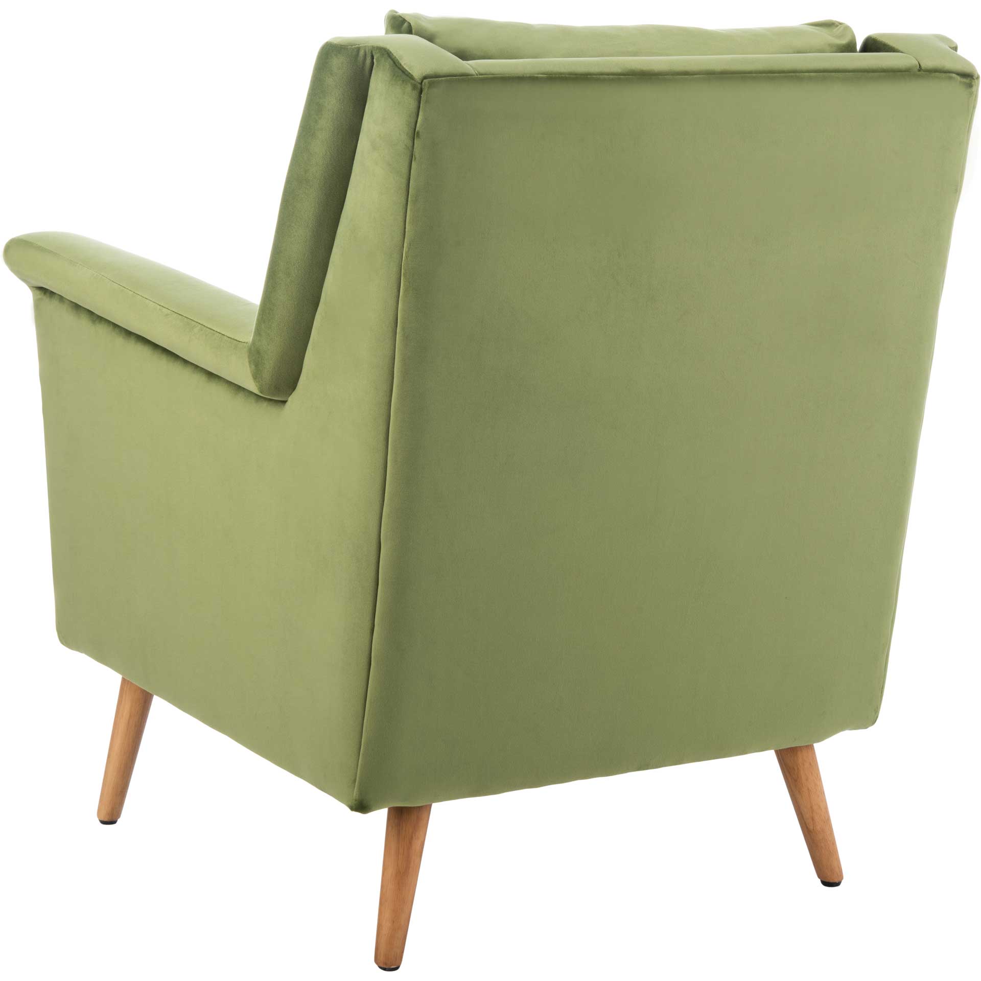 Aspen Mid Century Arm Chair Olive/Natural - Image 5