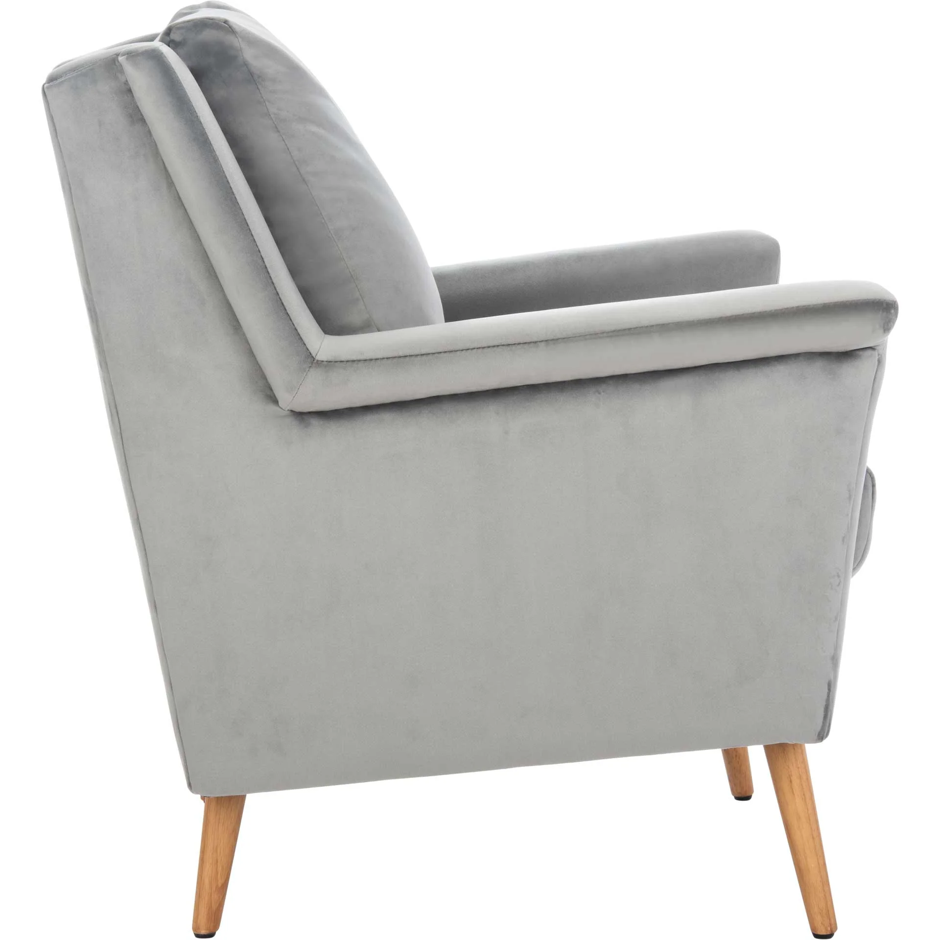 Aspen Mid Century Arm Chair Stone/Natural - Image 3