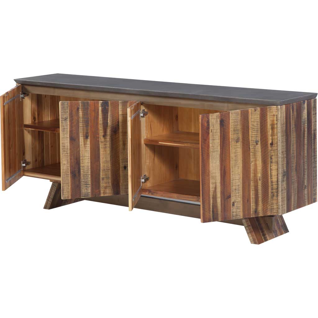 Astor Dark Concrete Buffet - Image 3