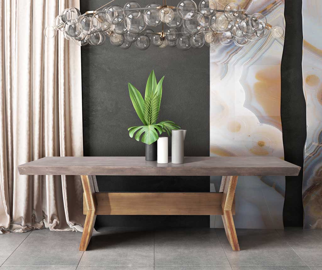 Astor Dark Concrete Table - Image 7
