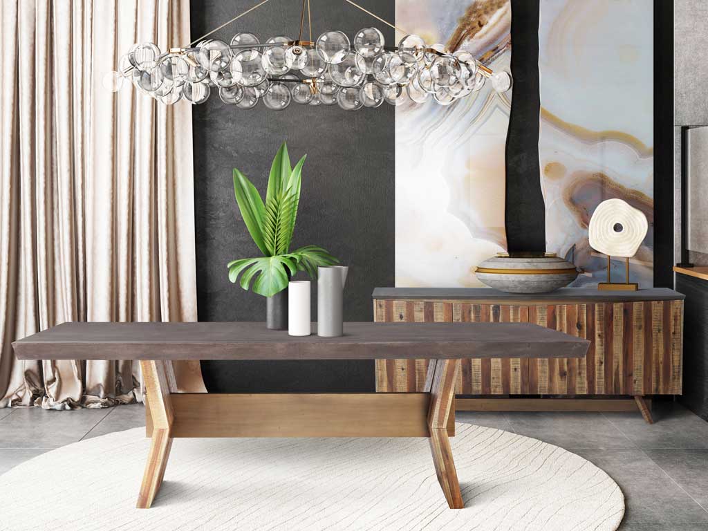 Astor Dark Concrete Table - Image 8