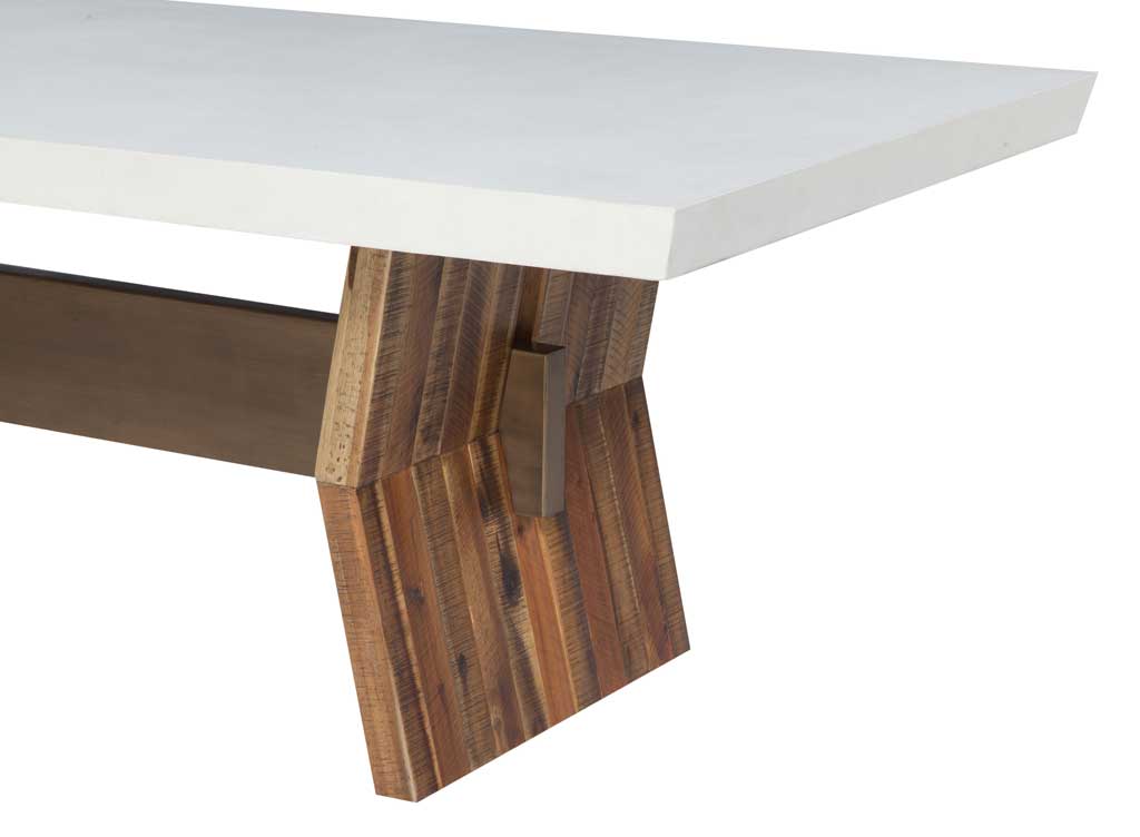 Astor White Concrete Table - Image 3