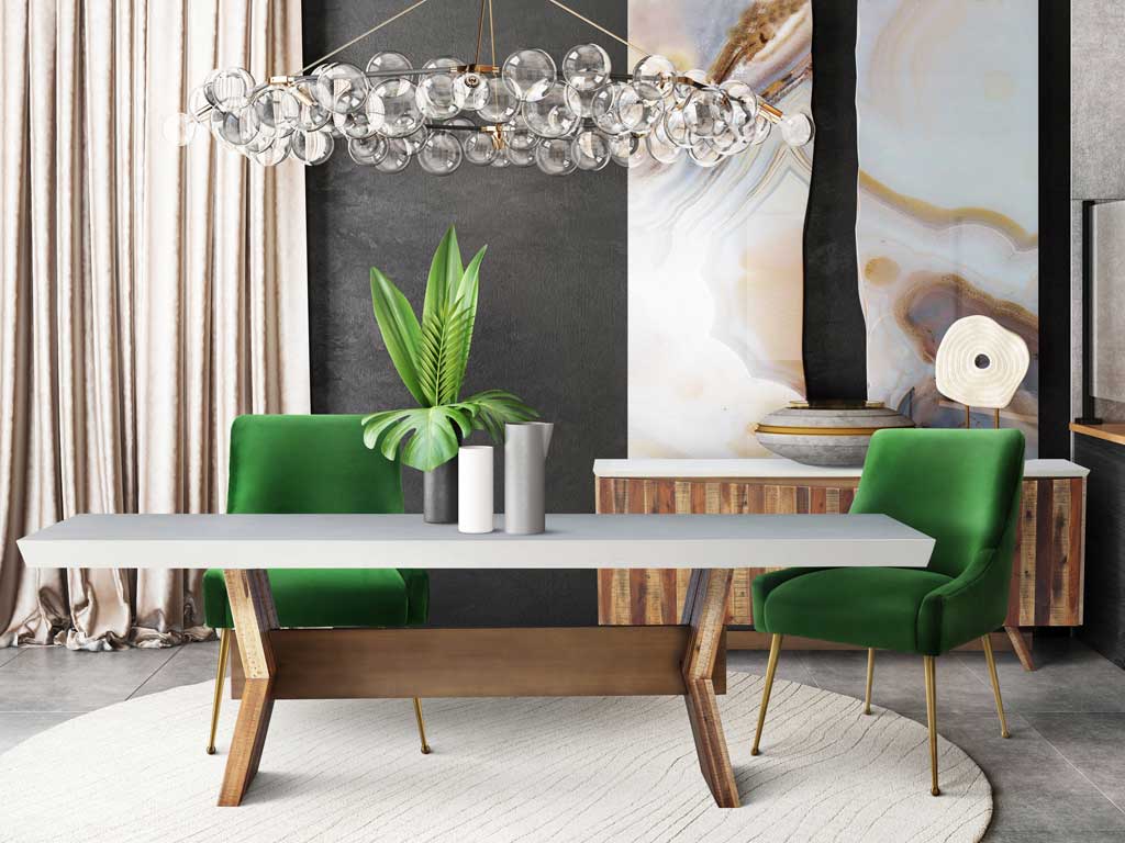 Astor White Concrete Table - Image 7
