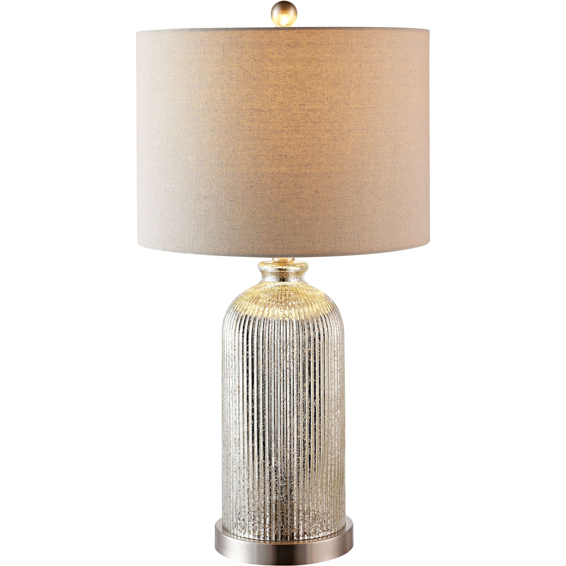 Astoria Table Lamps Silver/Ivory (Set of 2) - Image 2