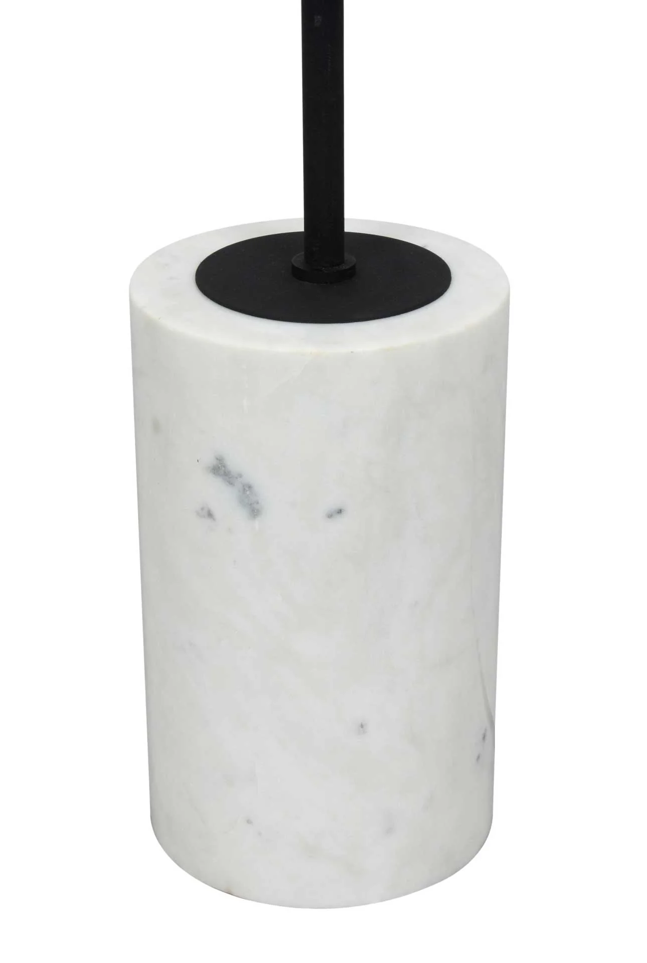 Astra Marble Base Floor Lamp Black/White Marble - Image 6