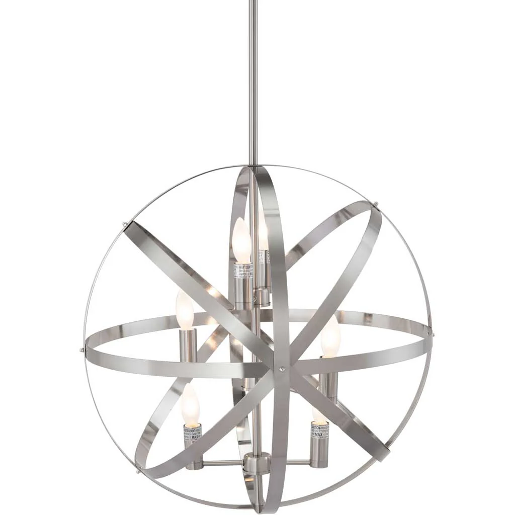 Astro Ceiling Lamp Satin Nickel - Image 2
