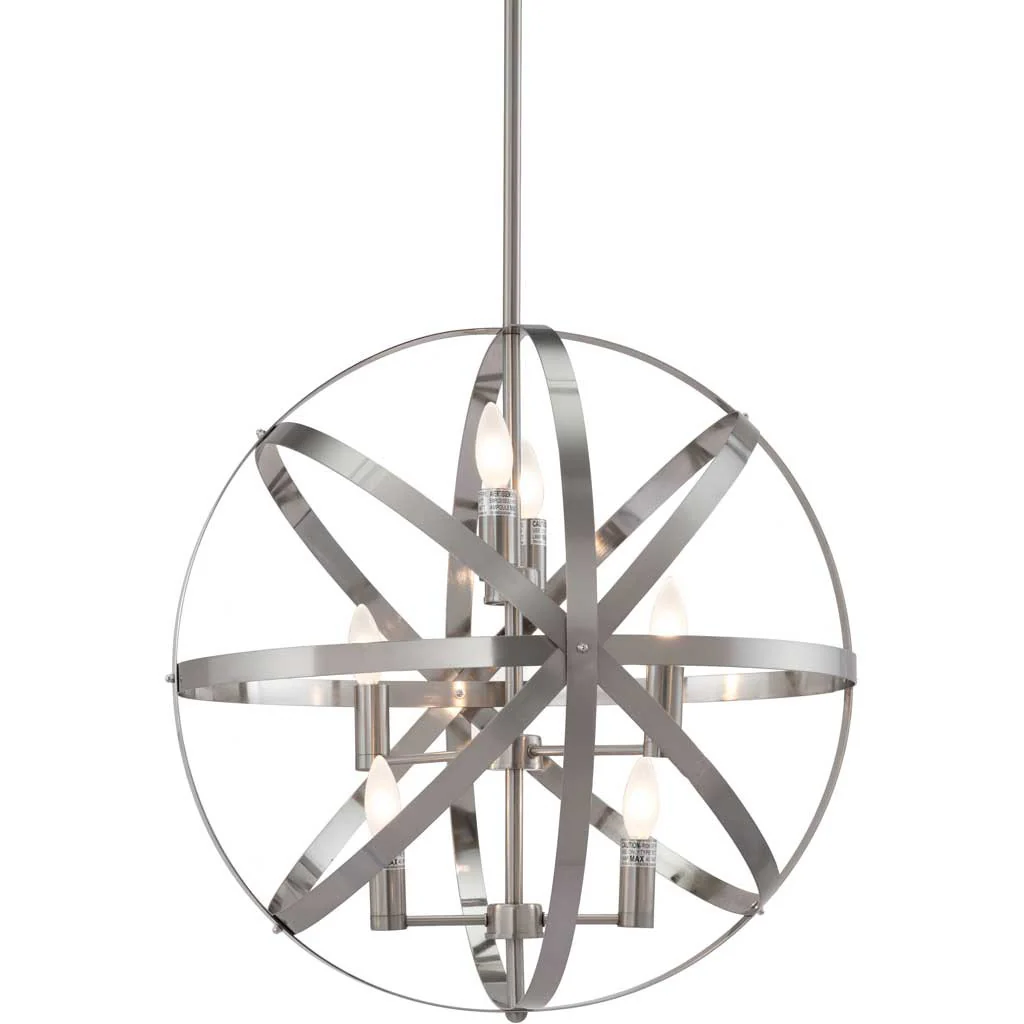 Astro Ceiling Lamp Satin Nickel - Image 3