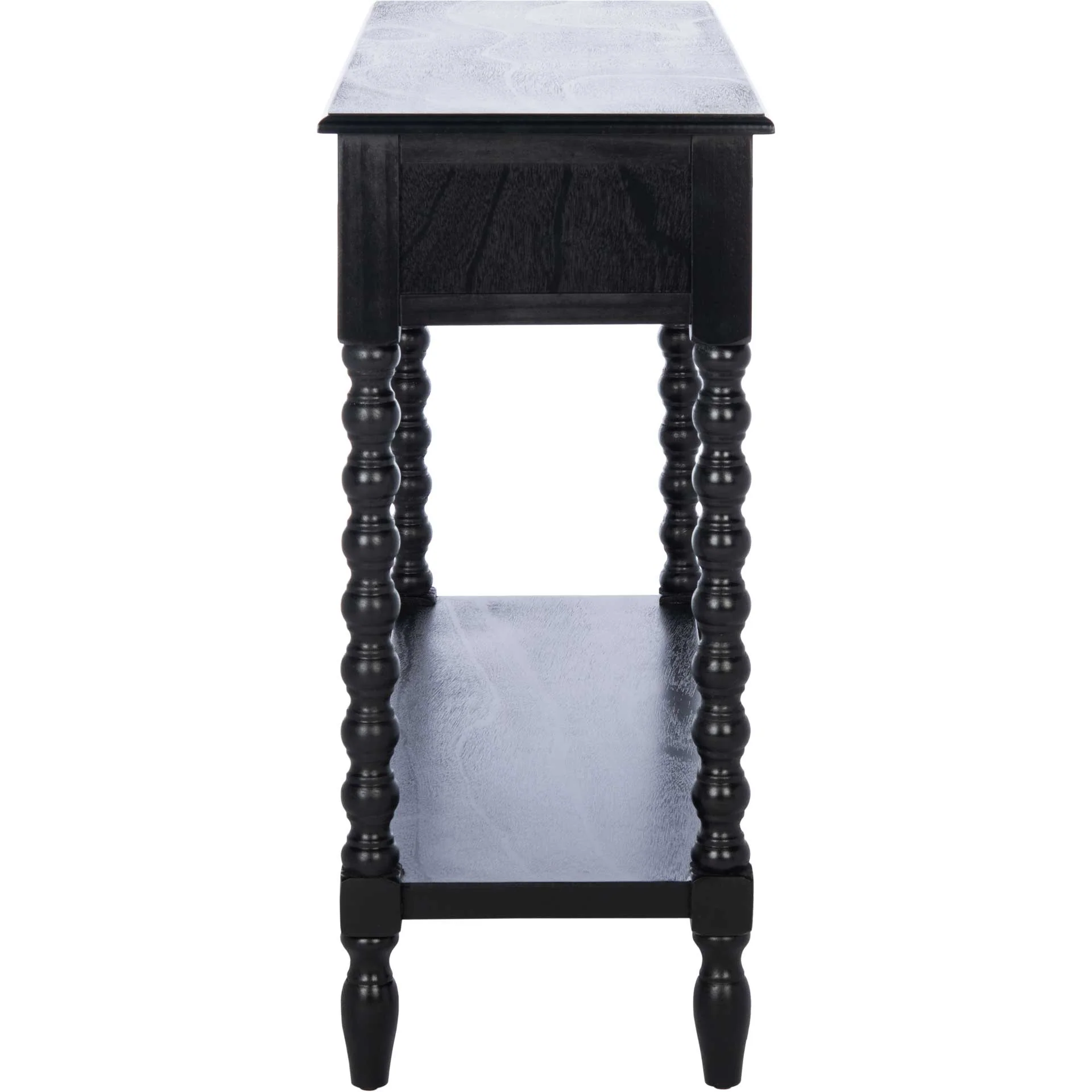 Atalia 2 Drawer Console Table Black - Image 3