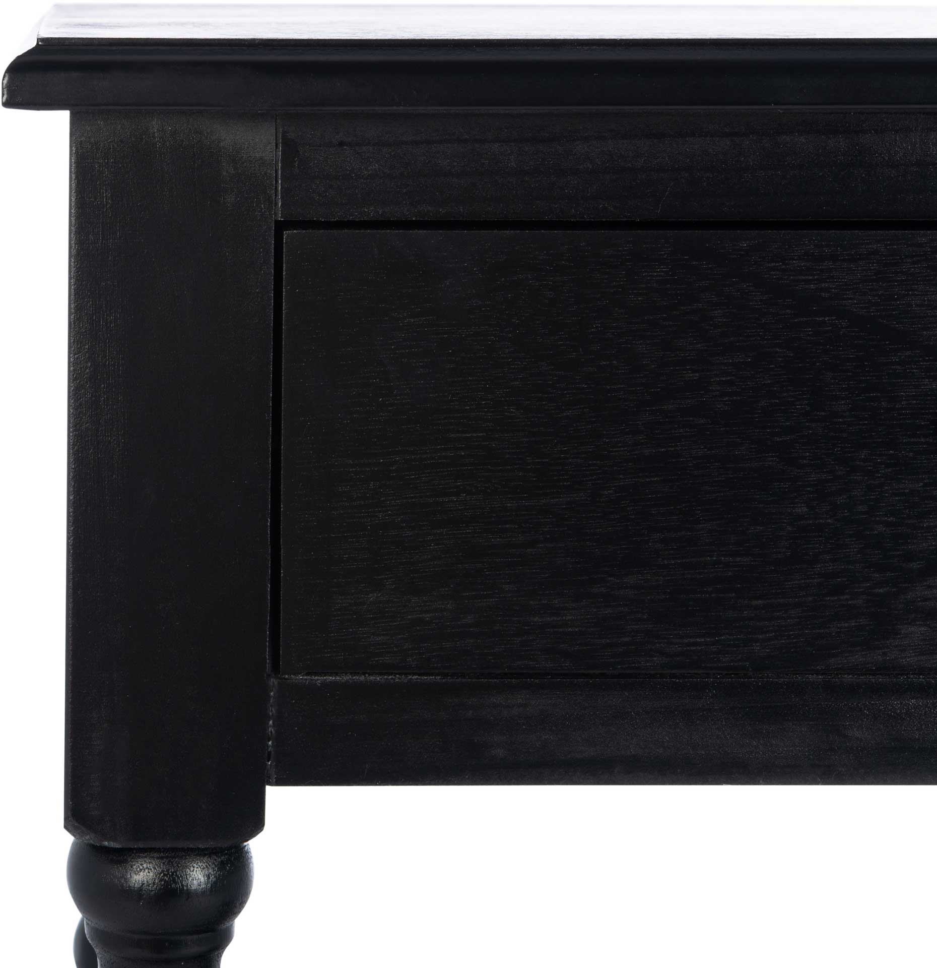Atalia 2 Drawer Console Table Black - Image 5