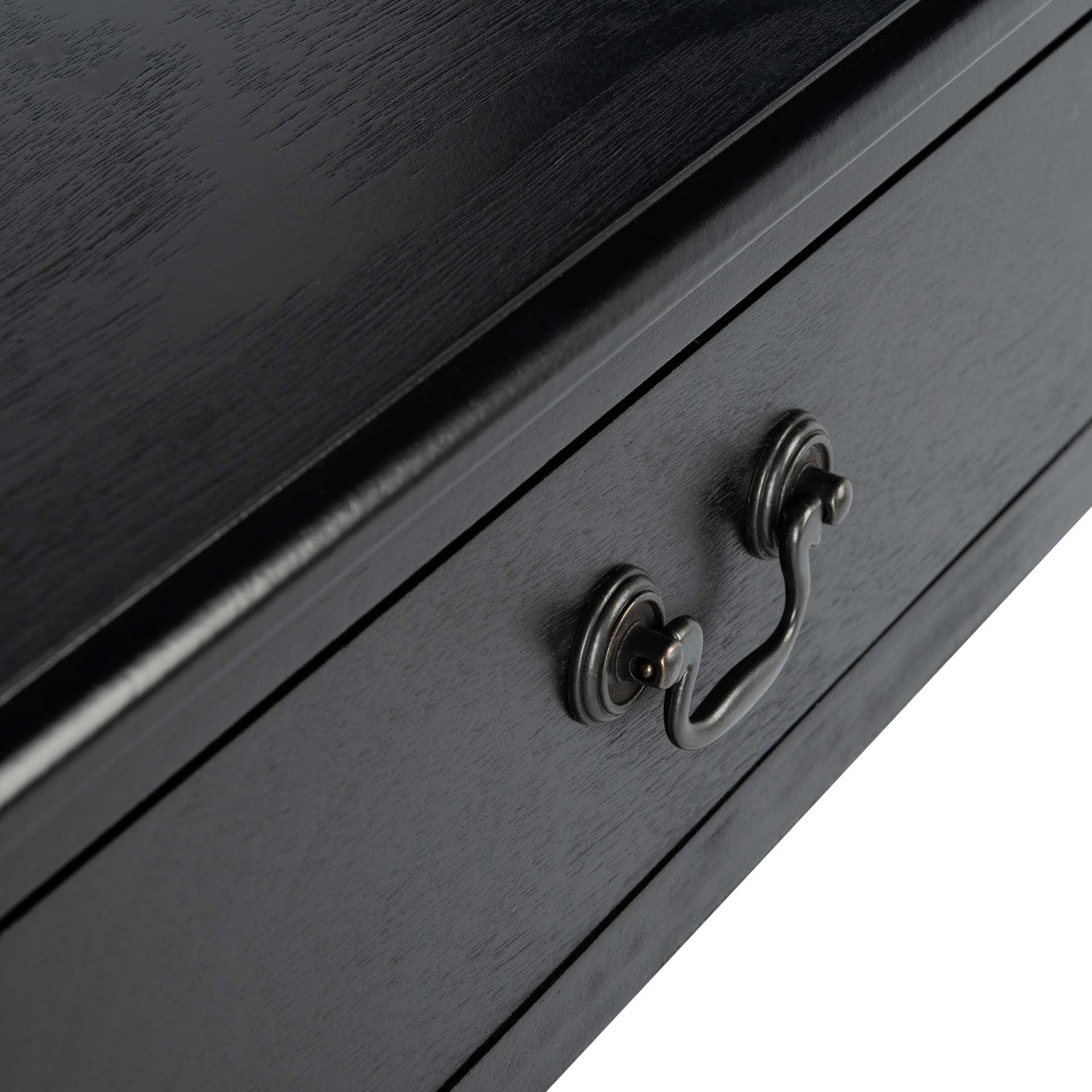Atalia 2 Drawer Console Table Black - Image 6