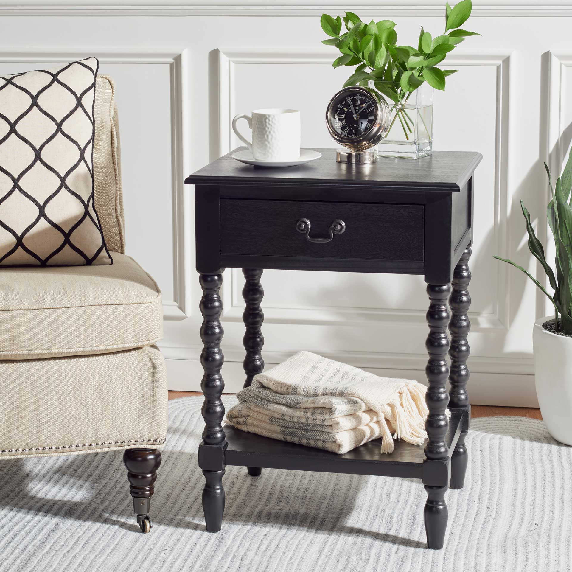 Atalia Accent Table Black - Image 8