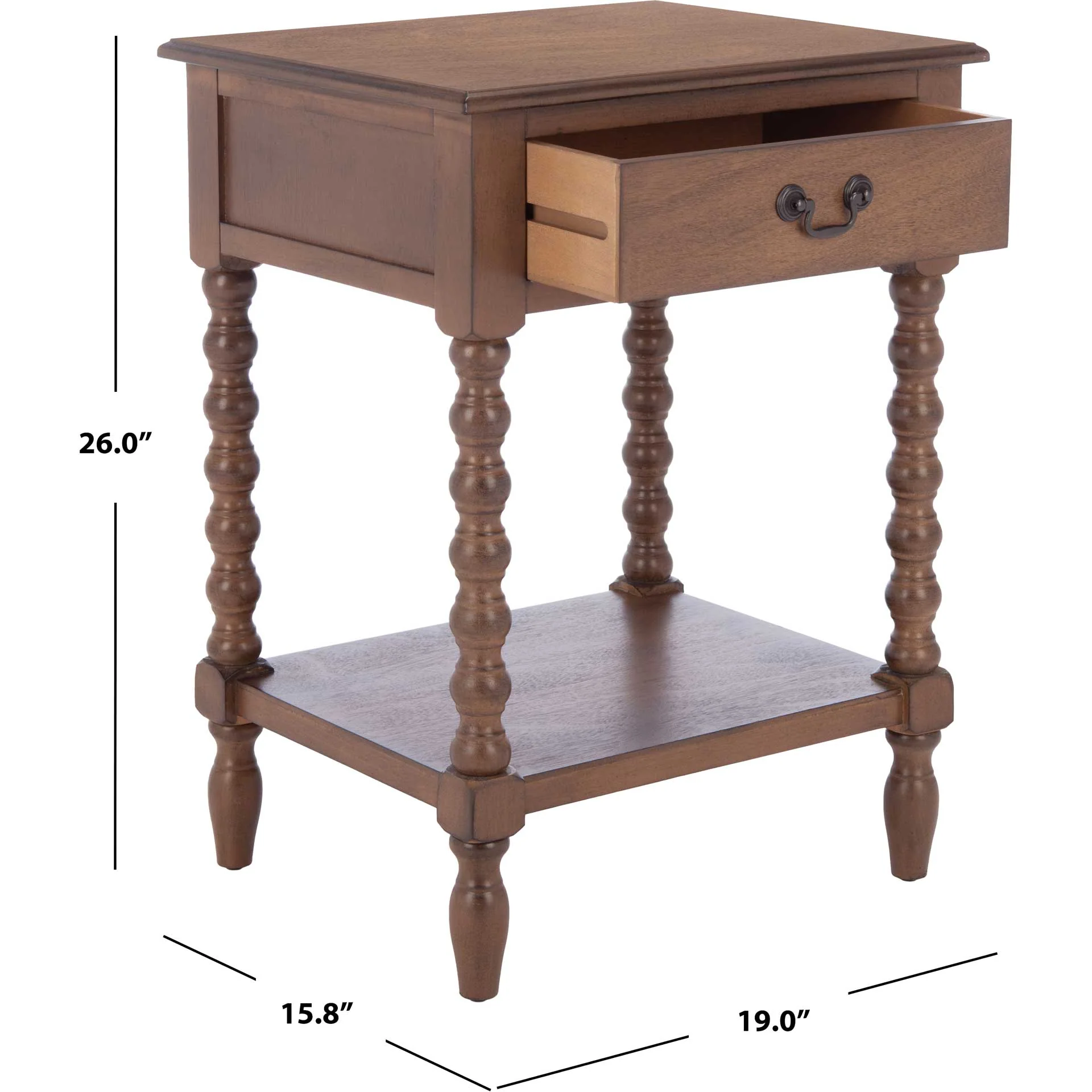 Atalia Accent Table Brown - Image 9