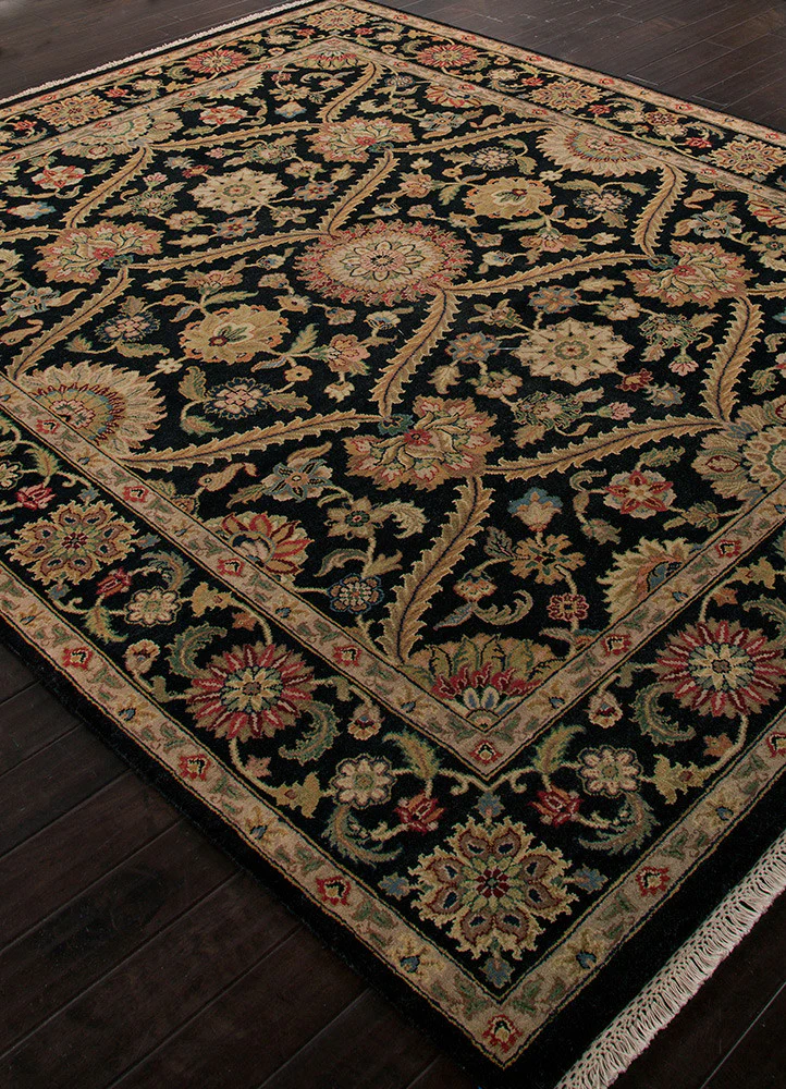 Atlantis Pani Jet Black/Lark Area Rug - Image 2