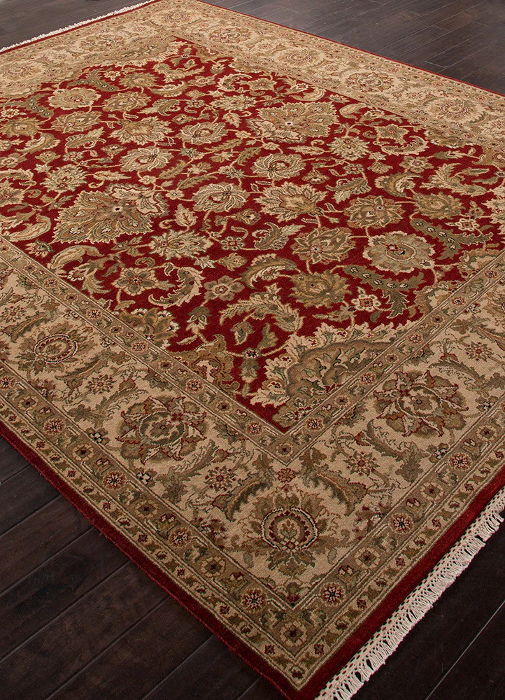Atlantis Taj Rosewood/Creme Brulee Area Rug - Image 2