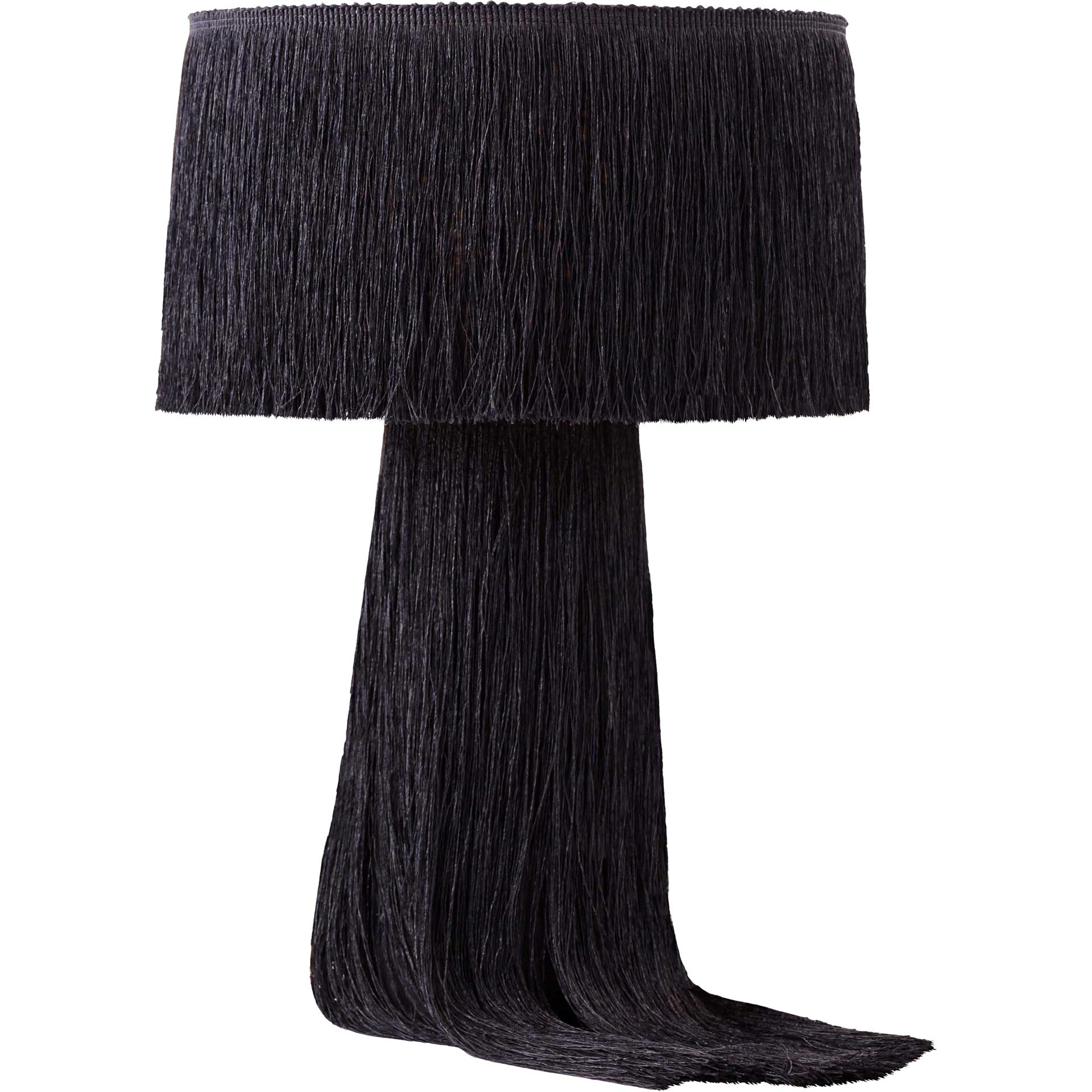 Atlas Tassel Table Lamp Black - Image 3