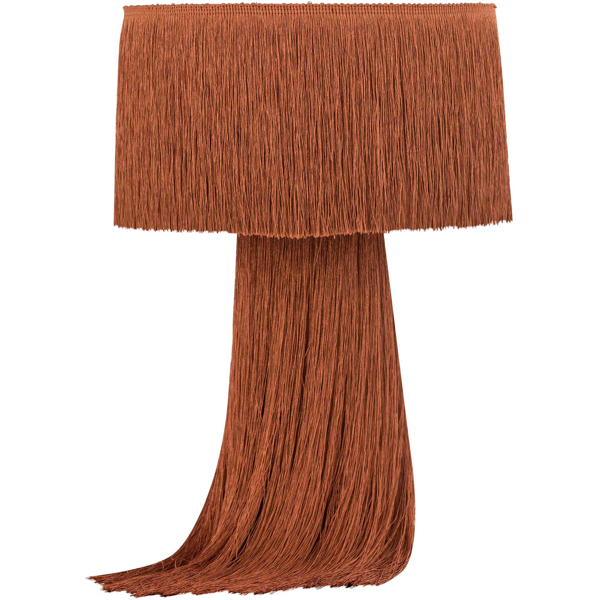 Atlas Tassel Table Lamp Brick - Image 2