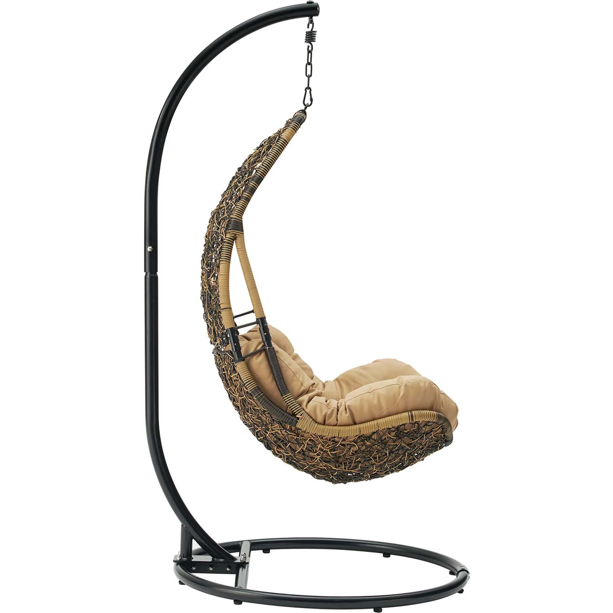 Attain Swing Chair With Stand Black Mocha - Image 2