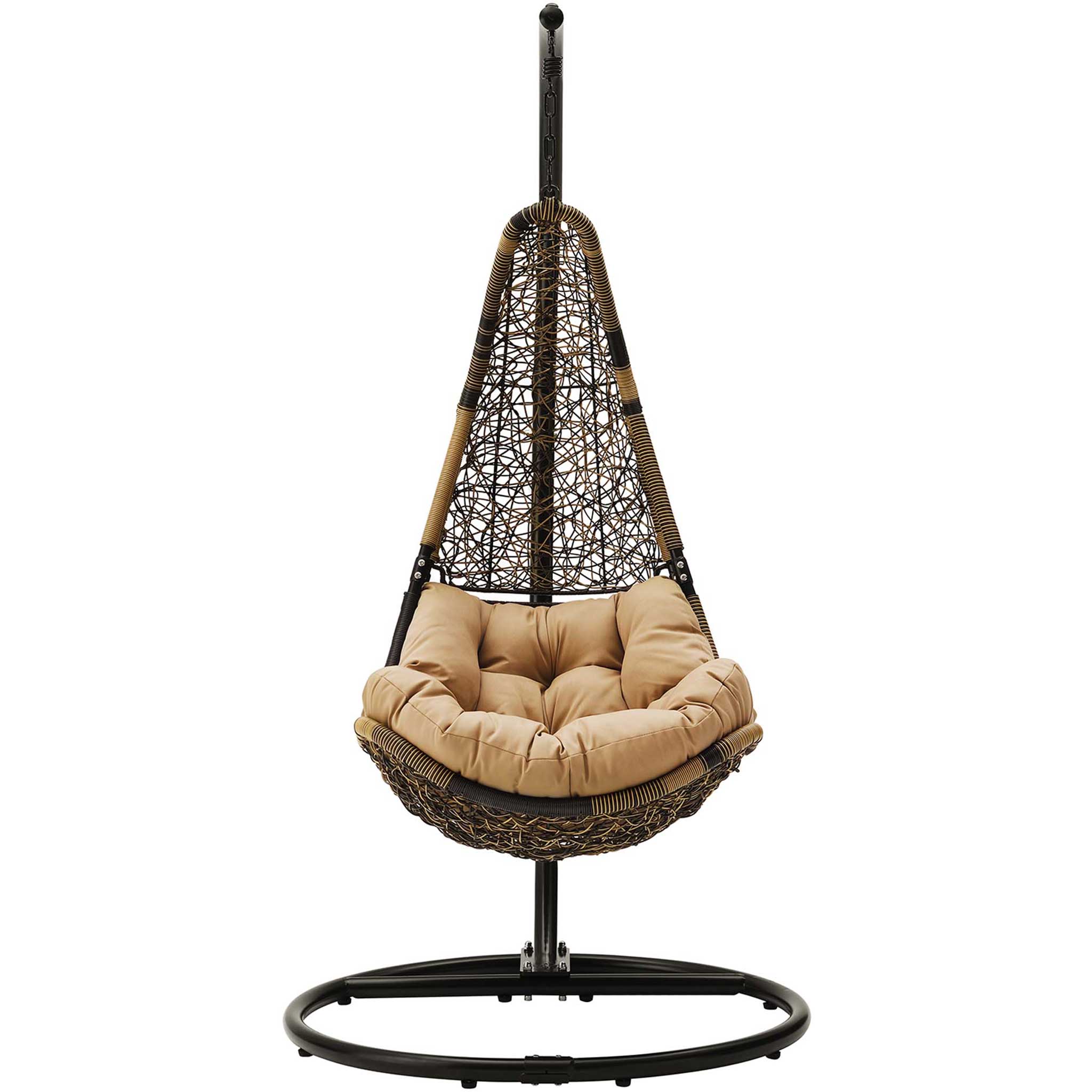 Attain Swing Chair With Stand Black Mocha - Image 3