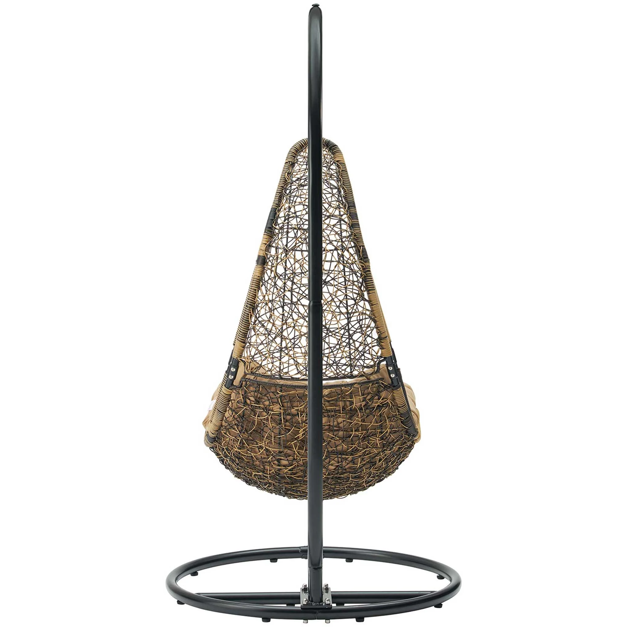 Attain Swing Chair With Stand Black Mocha - Image 4