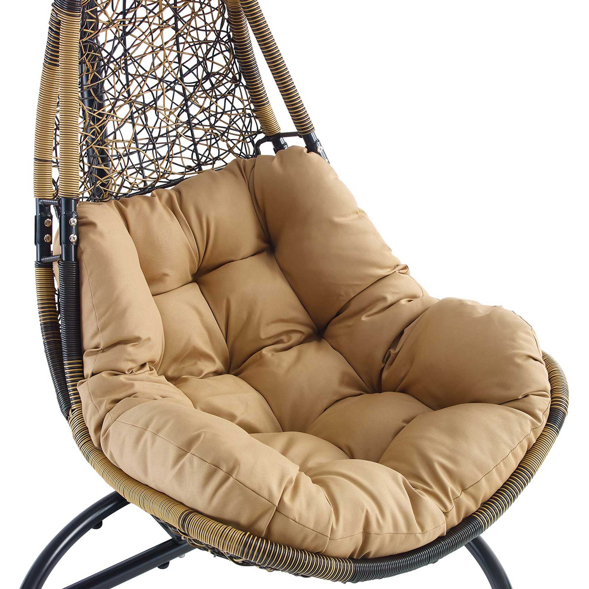 Attain Swing Chair With Stand Black Mocha - Image 5