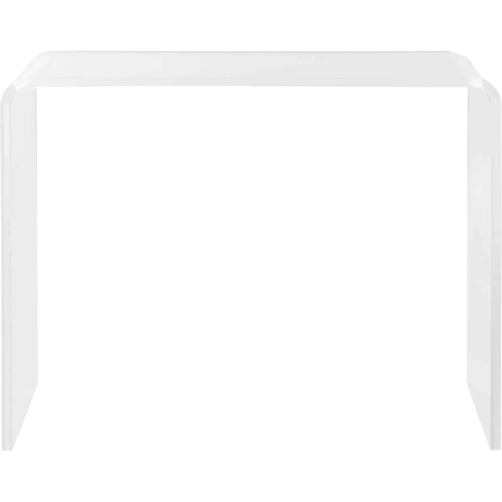 Atticus Acrylic Console Table - Image 3