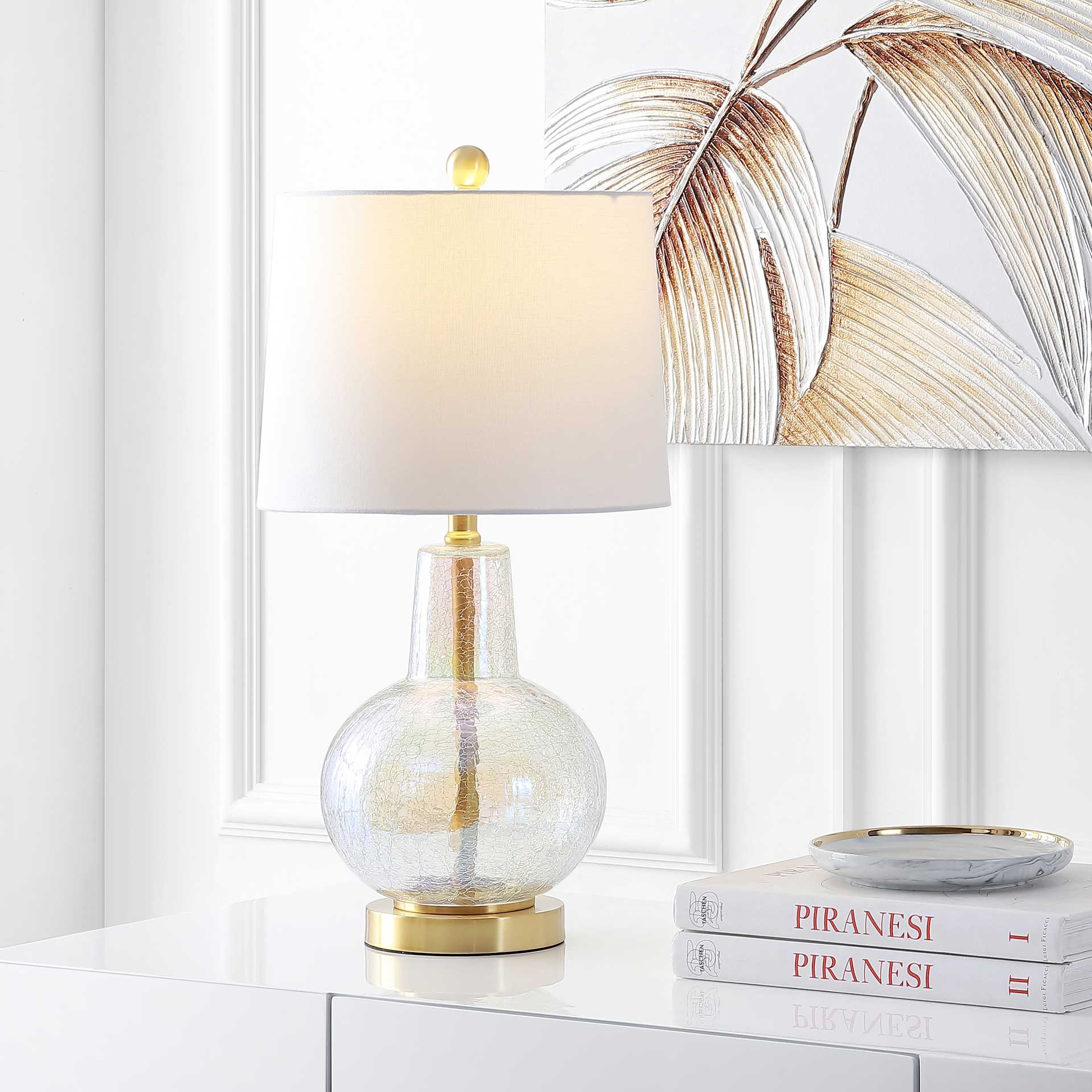 Attune Table Lamp Luster Crackle - Image 4