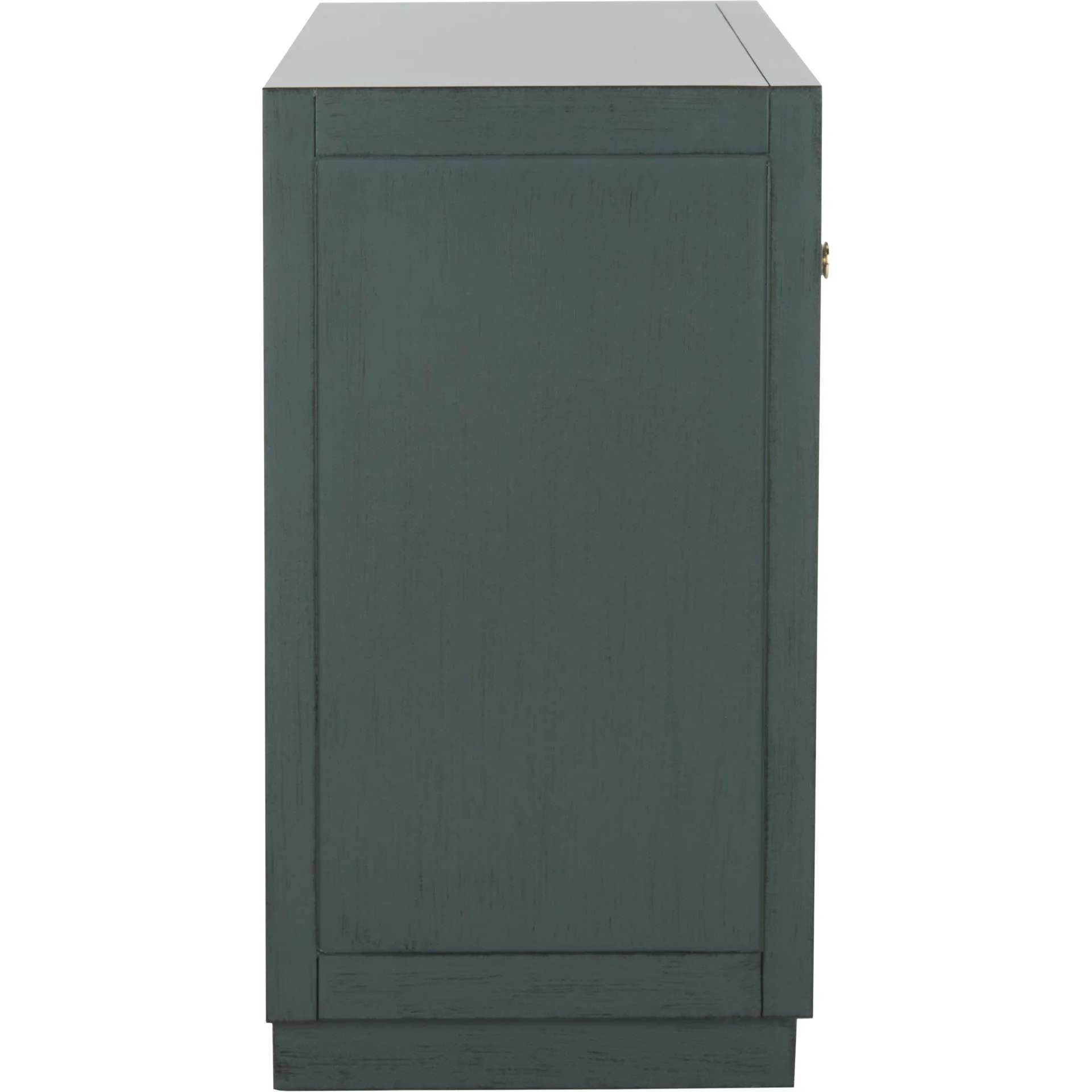 Aubrey 3 Drawer Chest Steel Teal/Gold - Image 3