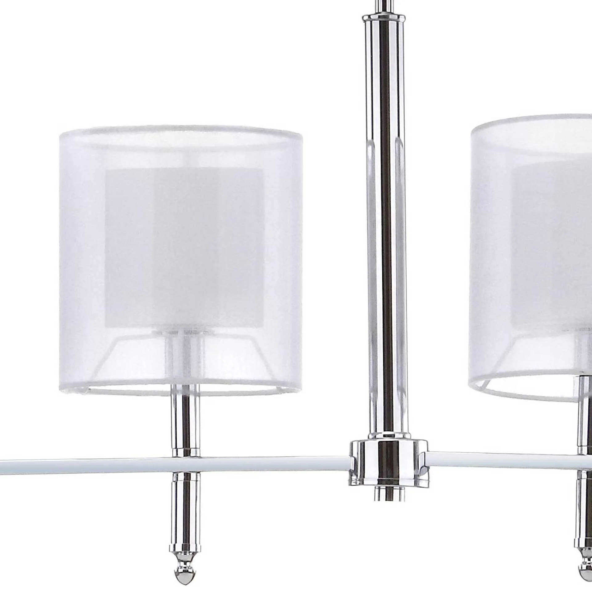 Aubrey Chrome Adjustable Island Pendant - Image 3