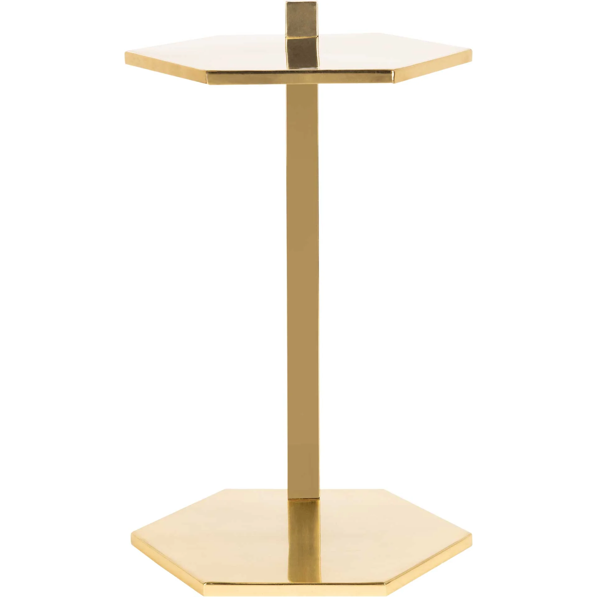 Auden Hexagon C Table Gold - Image 2