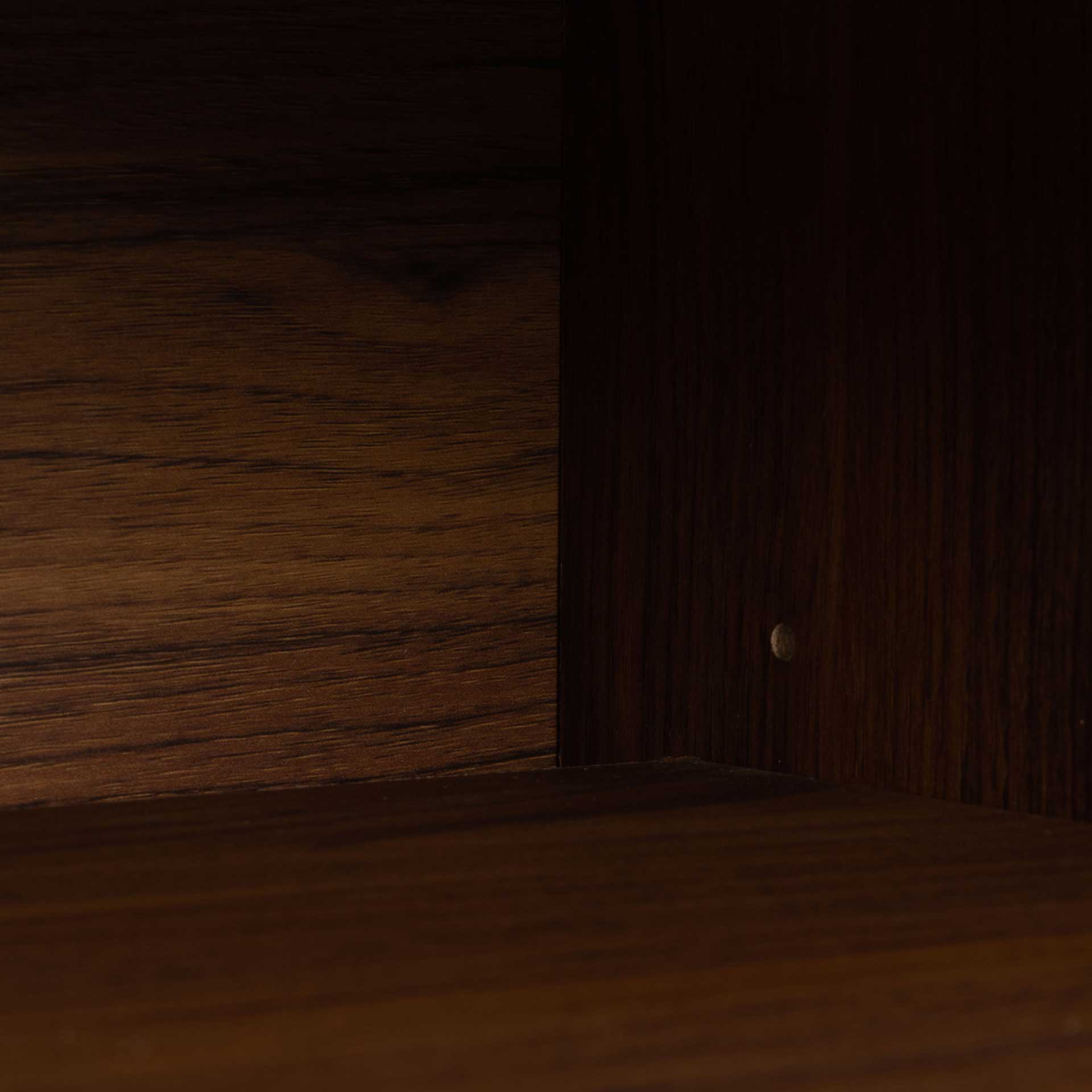 Audra 2 Shelf Media Stand Walnut - Image 6