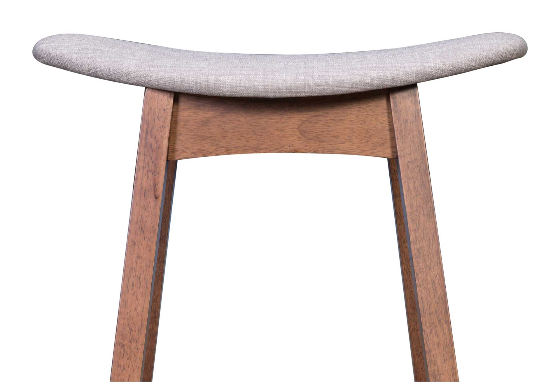 Audrey Barstool Dove Gray/Walnut - Image 10