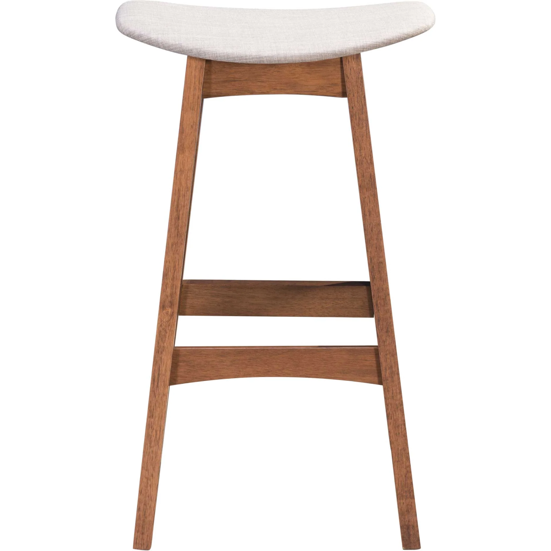 Audrey Barstool Dove Gray/Walnut - Image 3