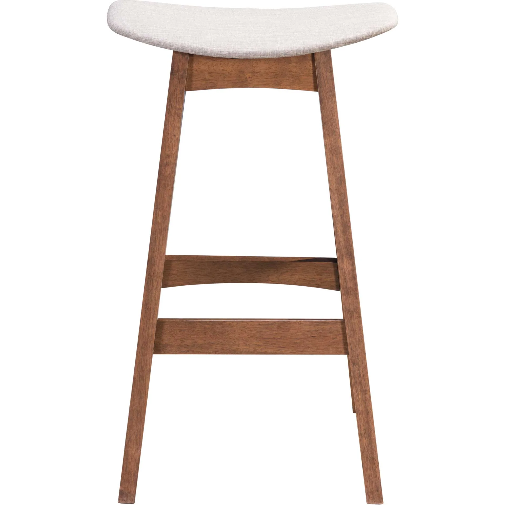 Audrey Barstool Dove Gray/Walnut - Image 4