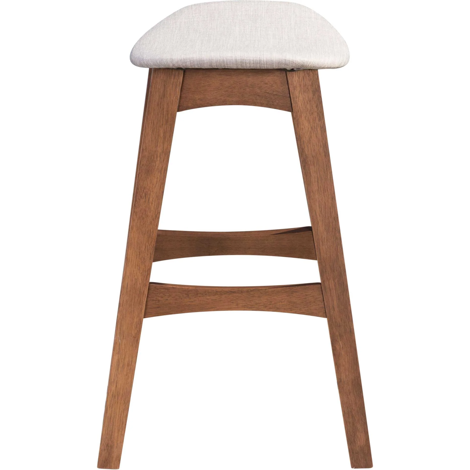 Audrey Barstool Dove Gray/Walnut - Image 7
