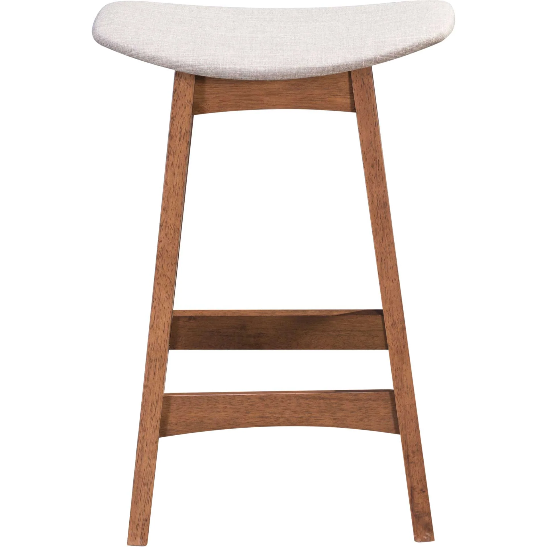 Audrey Barstool Dove Gray/Walnut - Image 8