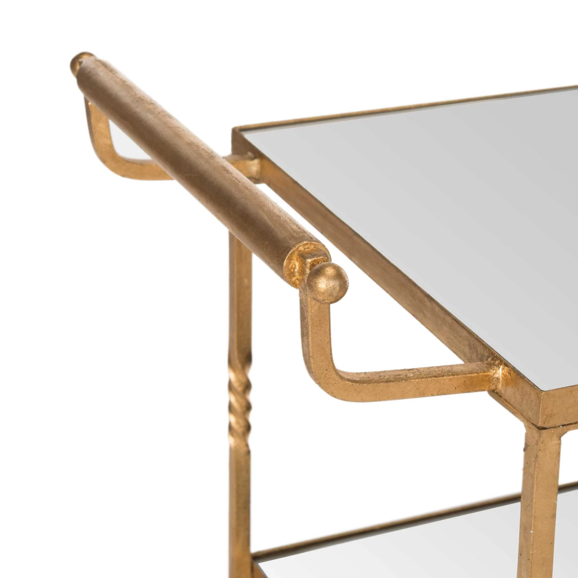 Audrina Bar Cart Gold - Image 3