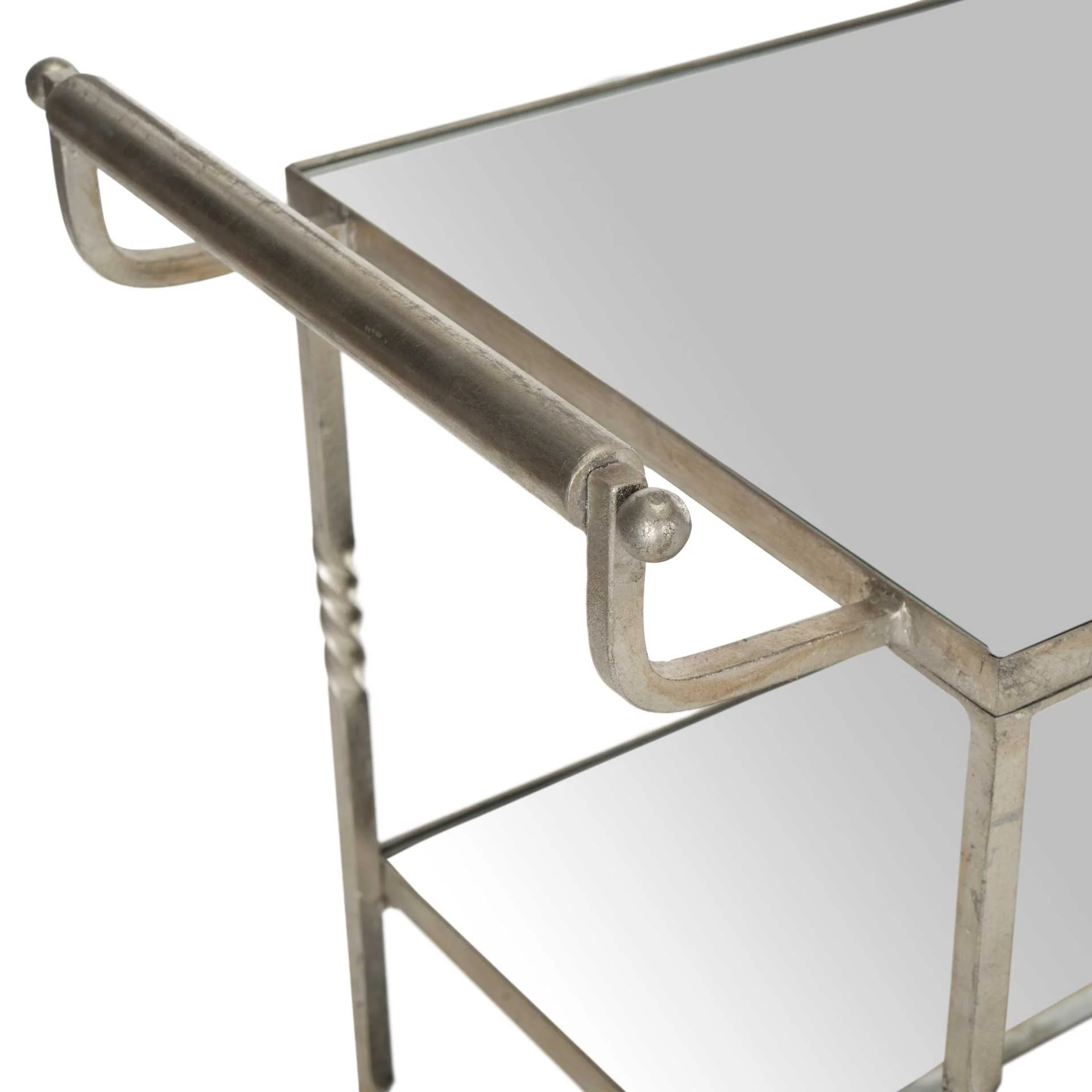 Audrina Bar Cart Silver - Image 3