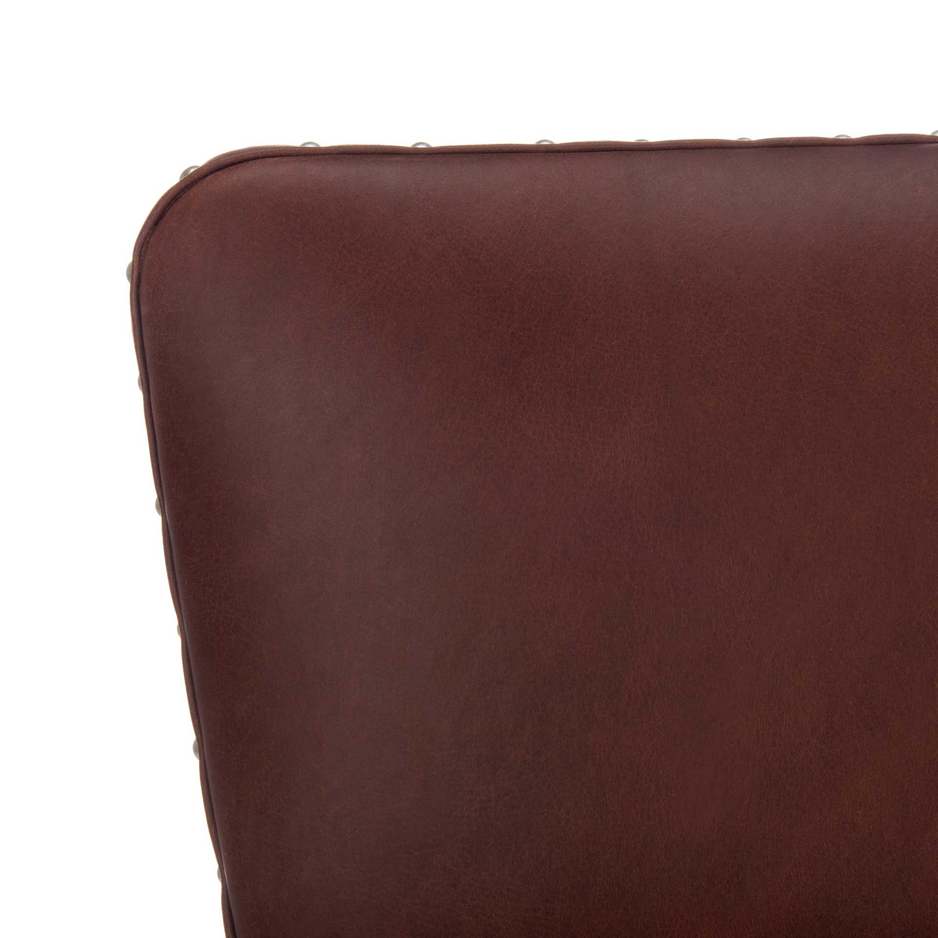 August Dining Chair Oxblood/Dark Walnut (Set of 2) - Image 6