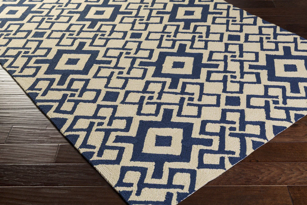 Aura Cobalt/Beige Area Rug - Image 3