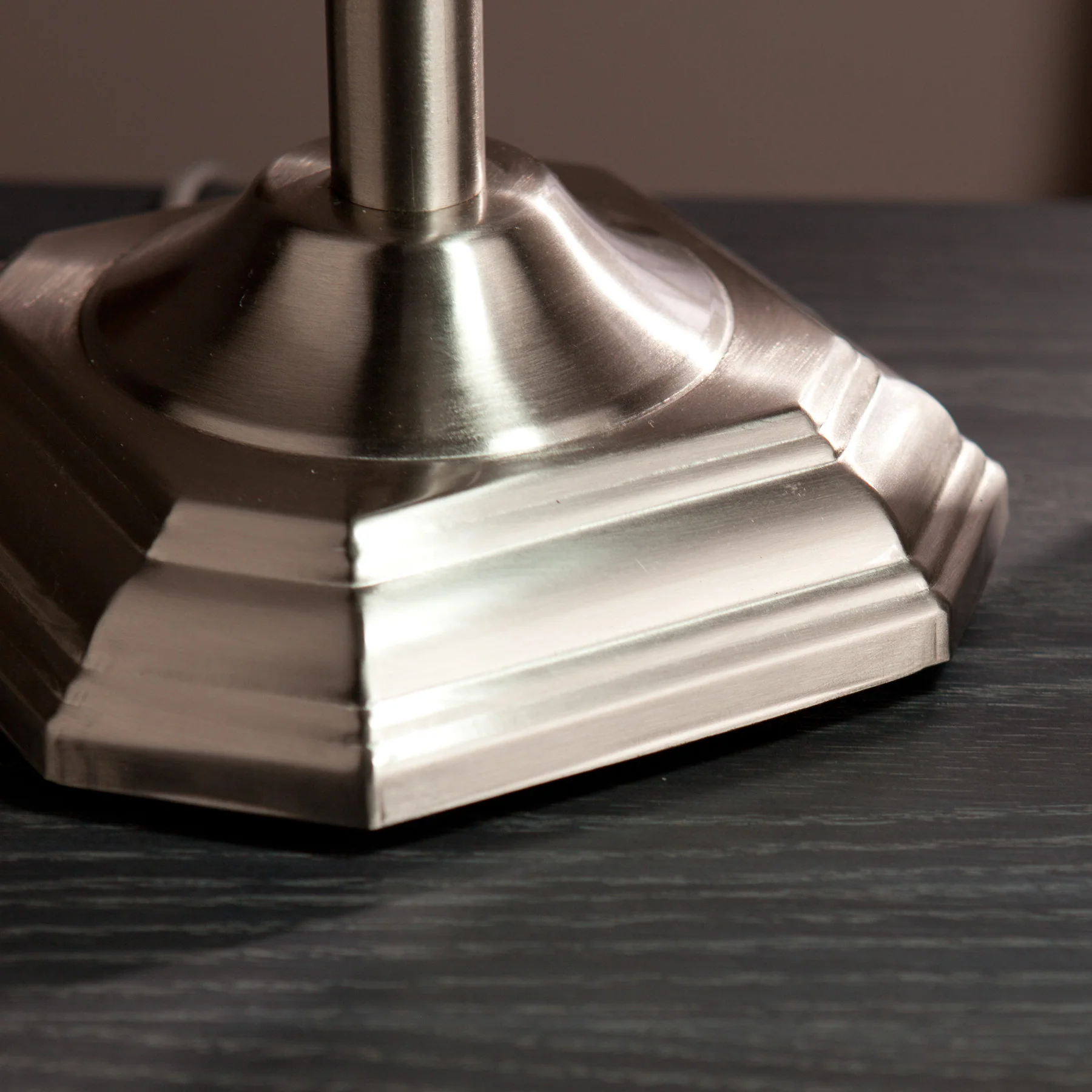 Author Table Lamp Brushed Nickel - Image 2