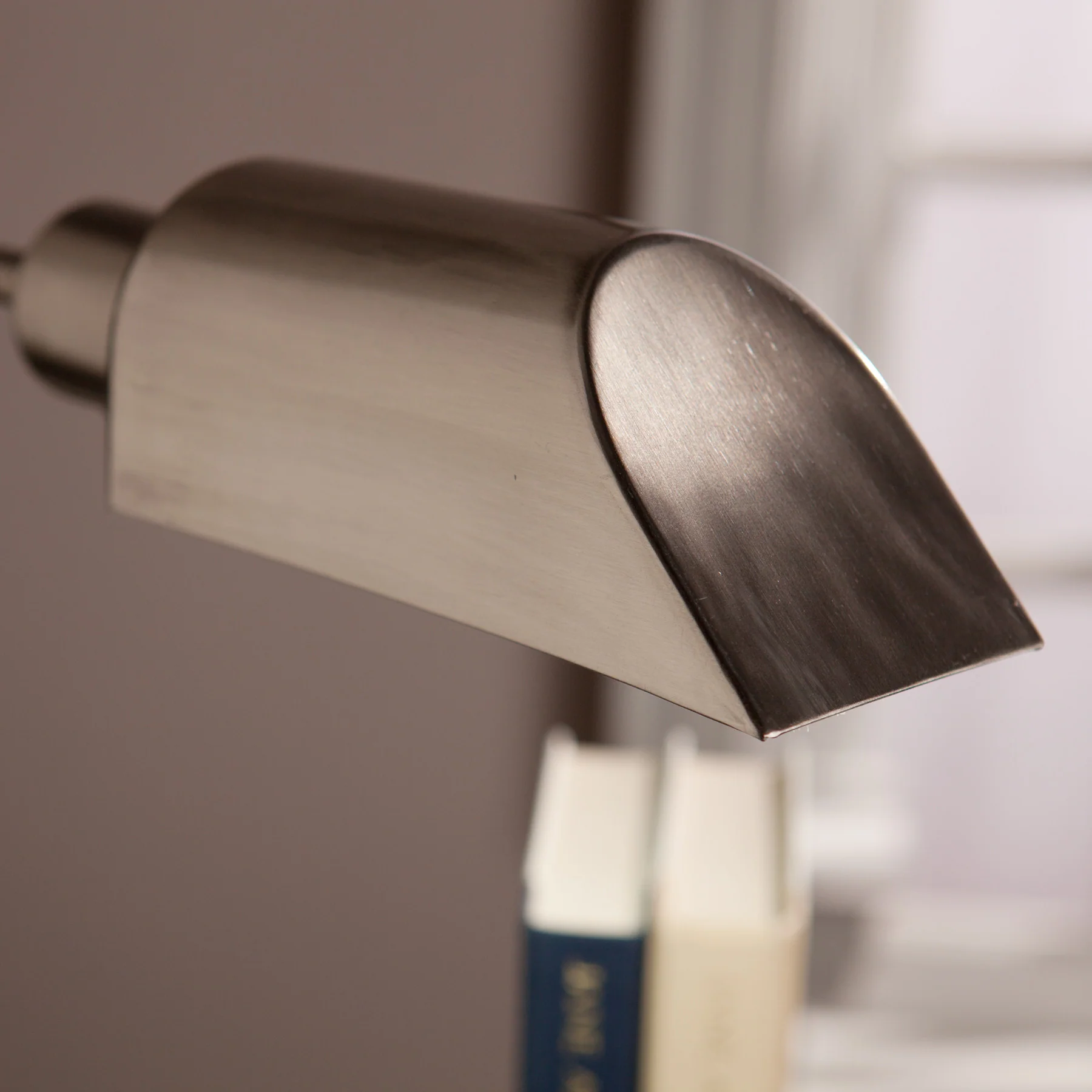 Author Table Lamp Brushed Nickel - Image 3