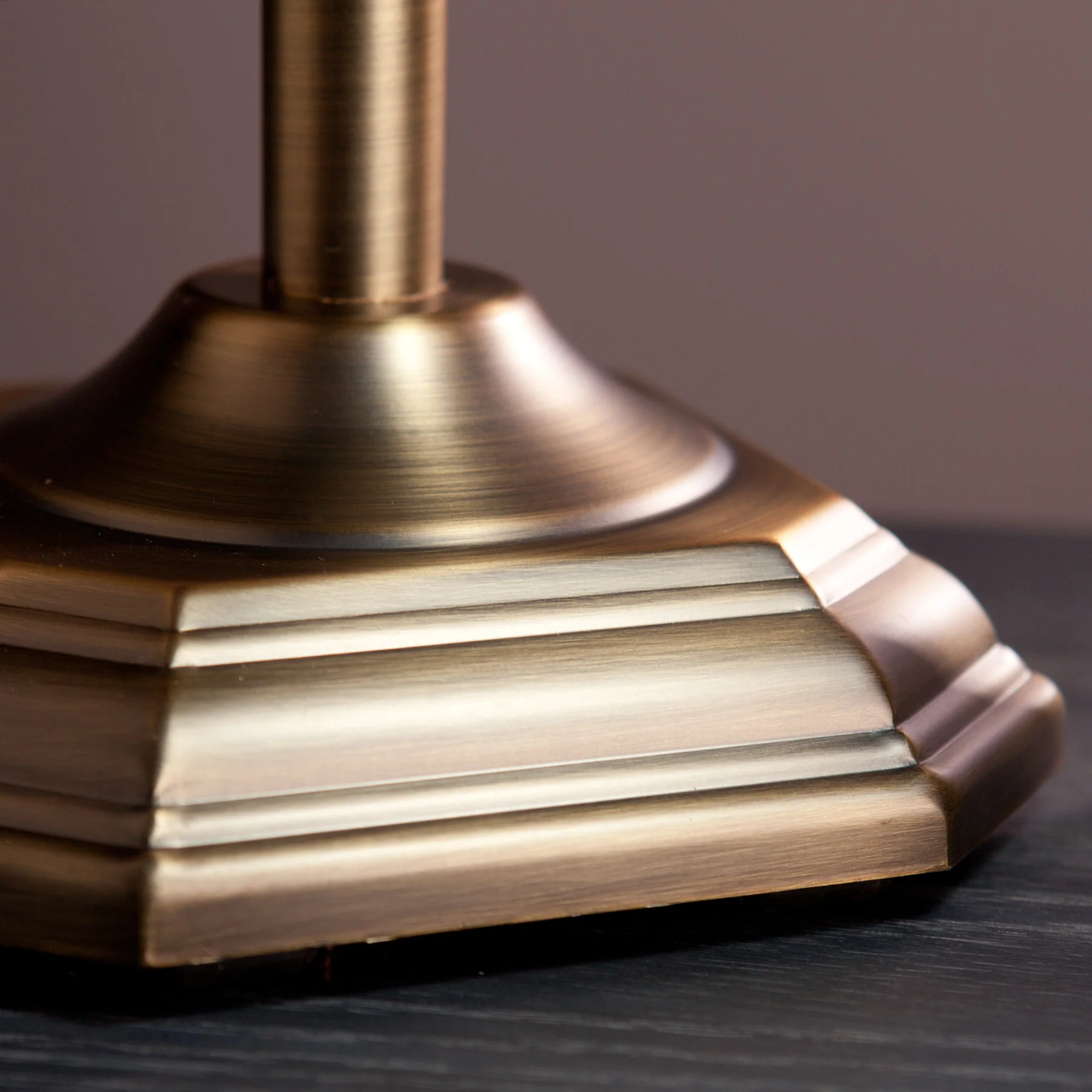 Author Table Lamp Honey Brass - Image 3