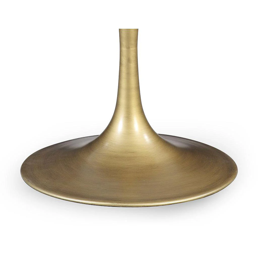 Autumn Pine Table Rustique Top/Brushed Brass Base - Image 3