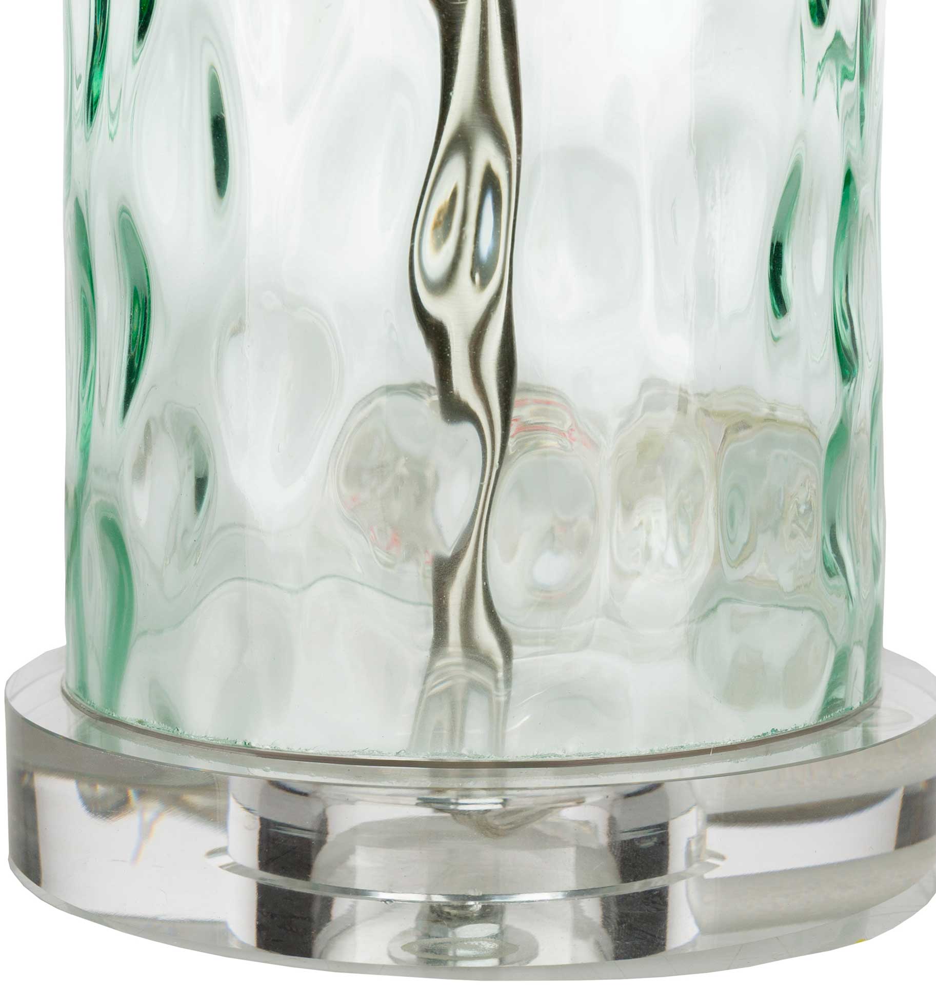 Ava Table Lamp Camel/White/Aqua - Image 4